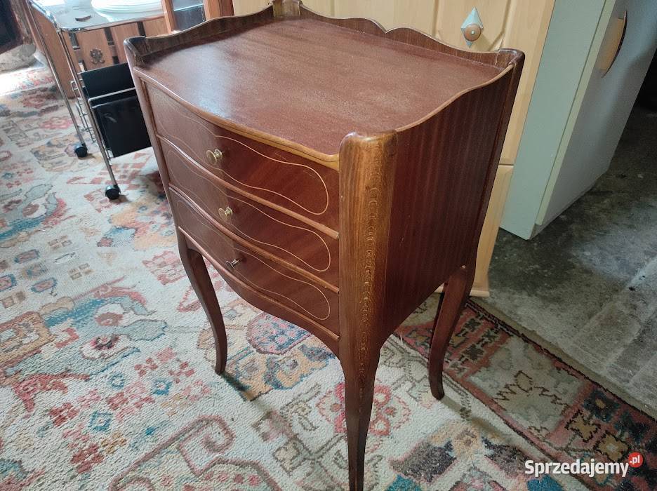 Komoda stylowa z lustrem do korytarza konsola Sypniewo