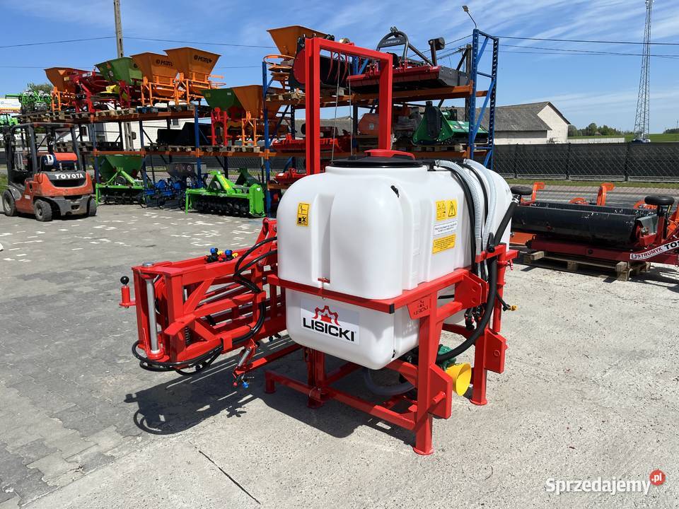 Opryskiwacz polowy LISICKI 300L 400 600L 1215m Łosice sprzedam