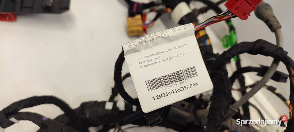 VW TIGUAN II WIĄZKA KABINY 20TSI 2018