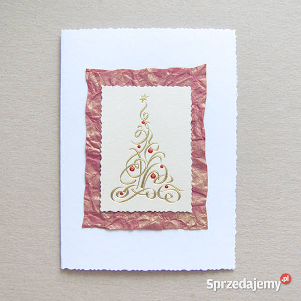 kartka z choinką boże narodzenie kartka bez Olsztyn