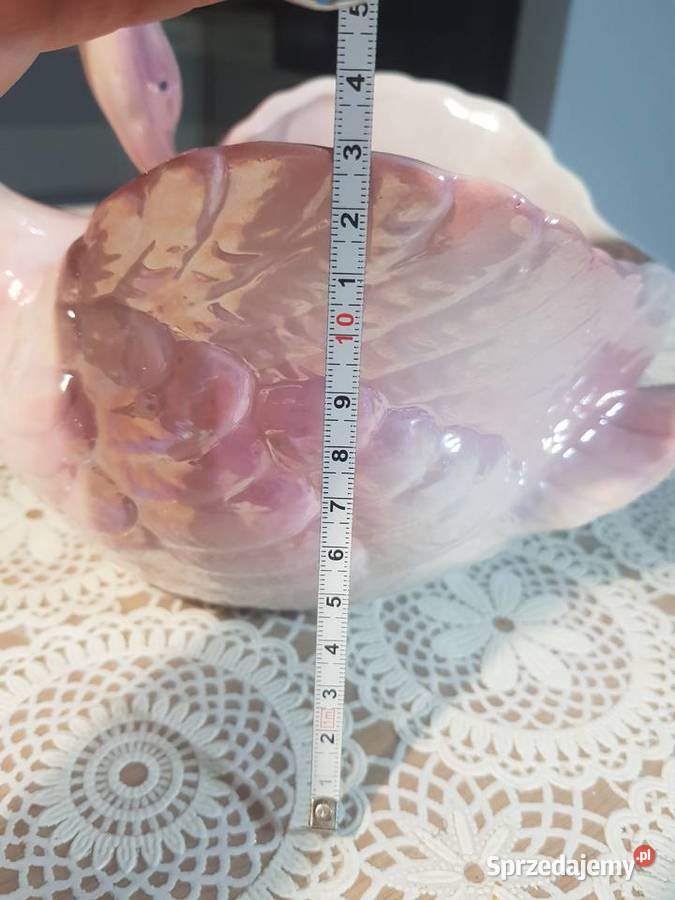 Łabędź z porcelany Wola Podłężna sprzedam