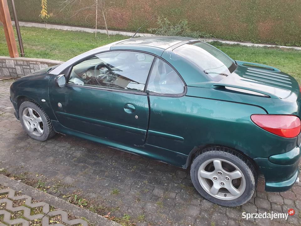 Peugeot 206 20 Kabriolet Limited Roland Garros 100KM Limanowa