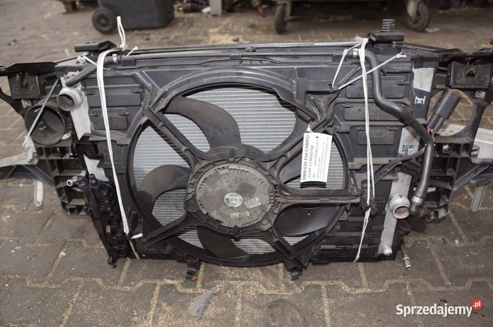 PAS PRZEDNI CHŁODNICE BMW E64 630I FVAT osobowe Lipno