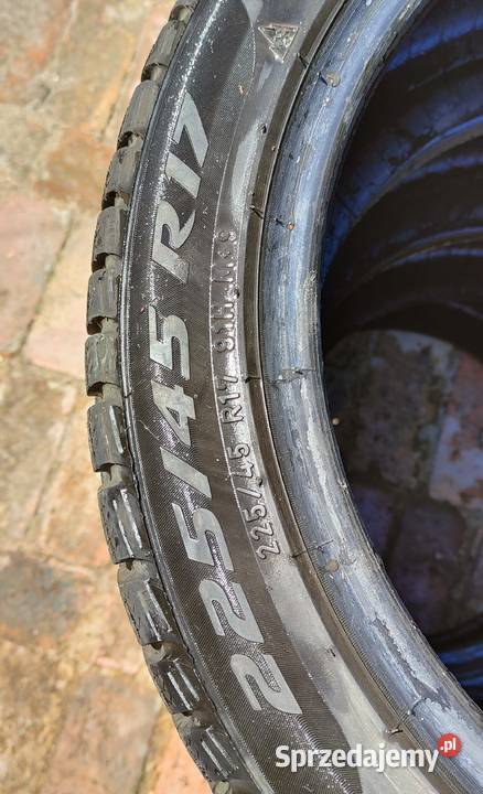 Opony Pirelli Sottozero 22545 R17 zimowe winter Szczecin sprzedam