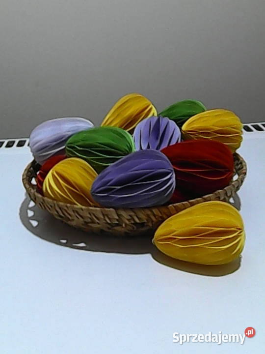 Niepowtarzalne papierowe pisanki z Bukowiny