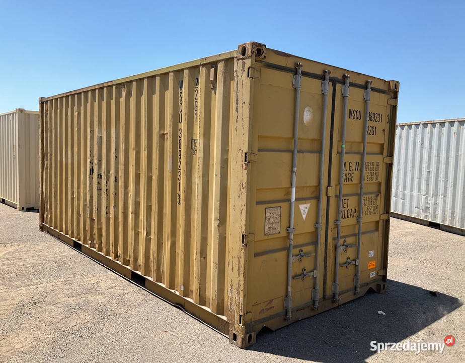 Kontener morski magazynowy 20DV 6 metrowy mazowieckie Brwinów
