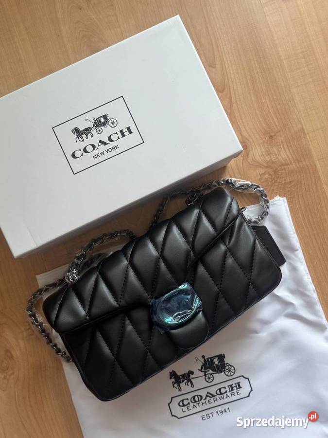 Torebka coach czarna Swarzędz