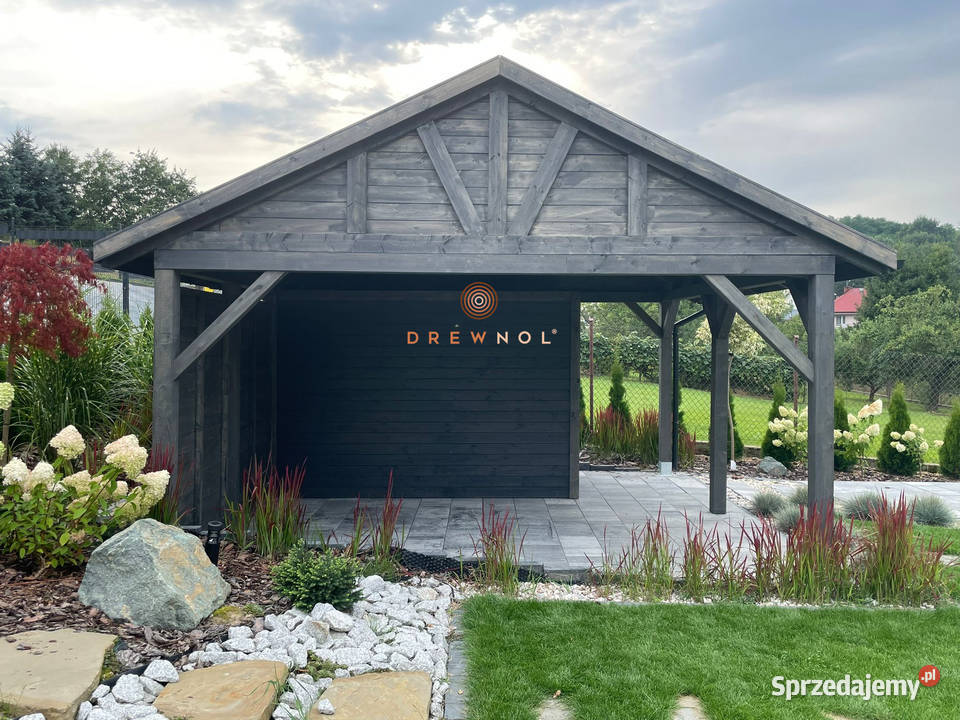 Wiata domek narzędziowy drewutnia domek 2w1