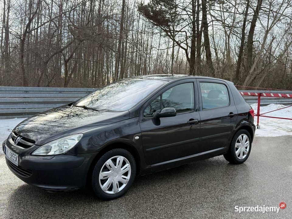 Peugeot 307 20 b gaz 2005 r ASR (kontrola trakcji) świętokrzyskie Kielce
