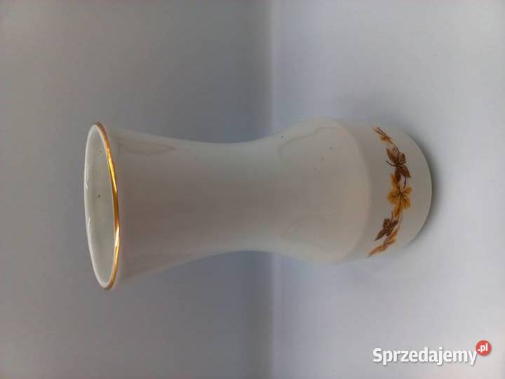 Piękny porcelanowy wazon sygnowany Wawel Inowrocław