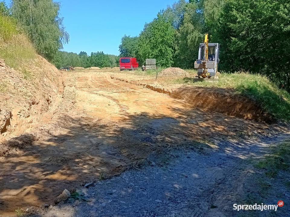 Usługi MiniKoparką 2t KoparkoŁadowarką Wywrotką Boguchwała