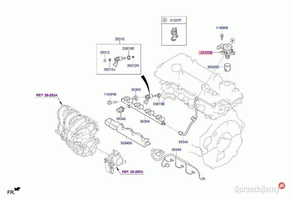 POMPKA PALIWA HYUNDAI TUCSON III 353202B250