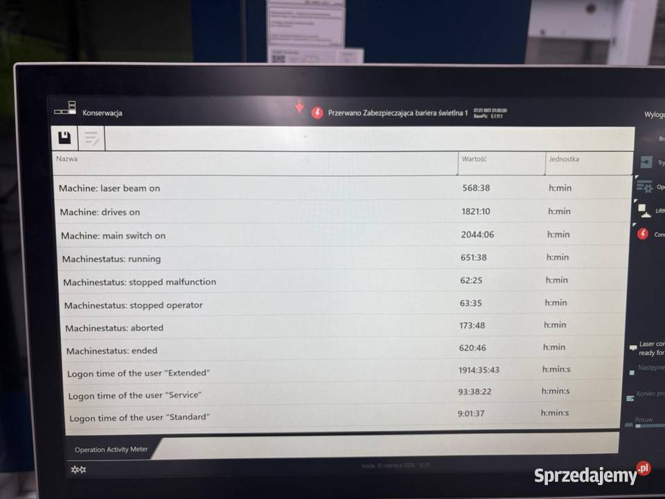 TRUMPF TruMatic 6000 K06 2022 Laserowa Produkcja Warszawa