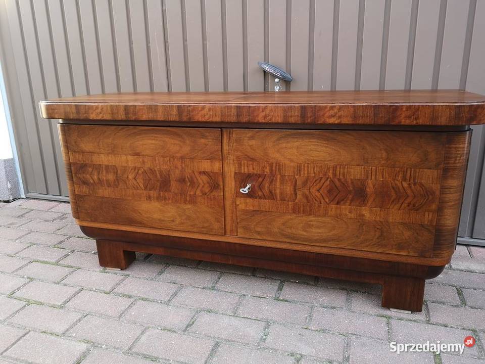 Komoda ARTDECO Orzech Niska Stara Antyk