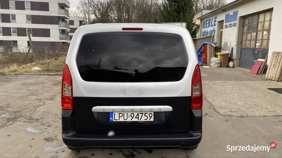 Peugeot Partner 16 HDI 08 Zadbany bez wkładu do Chełm