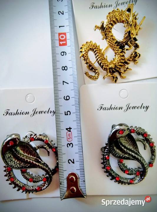 Broszki na agrafkę Żory