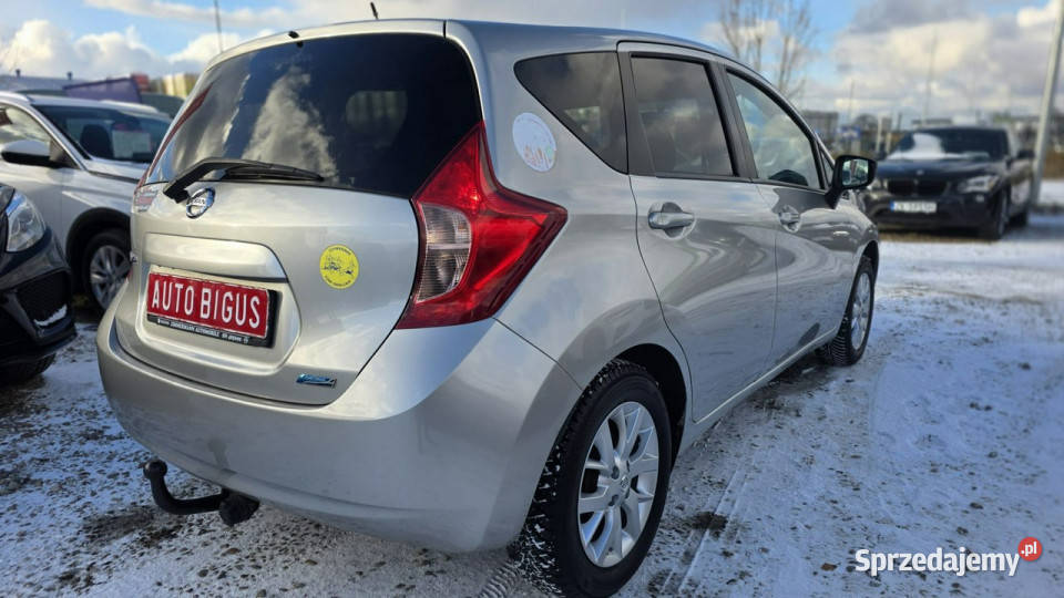 Nissan Note mały przebieg kamera 360 navigacja Rok produkcji 2014 Lębork sprzedam