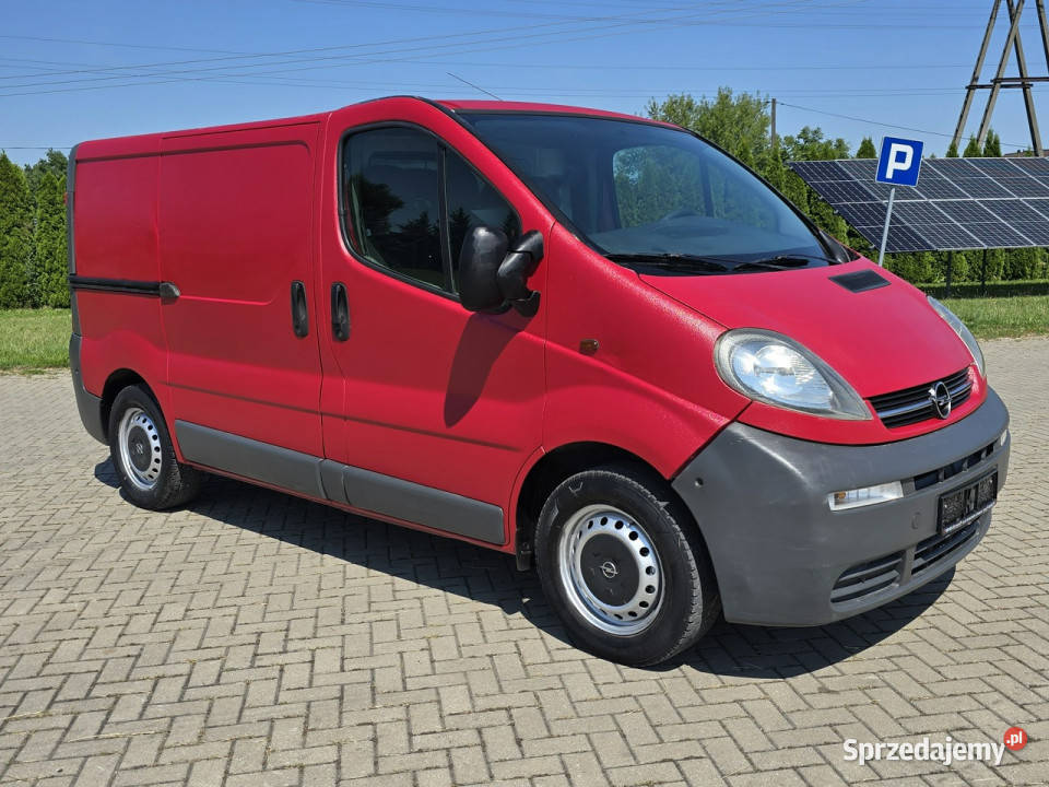 Opel Vivaro 19Diesel 101 6 BiegowyKontrola Kutno
