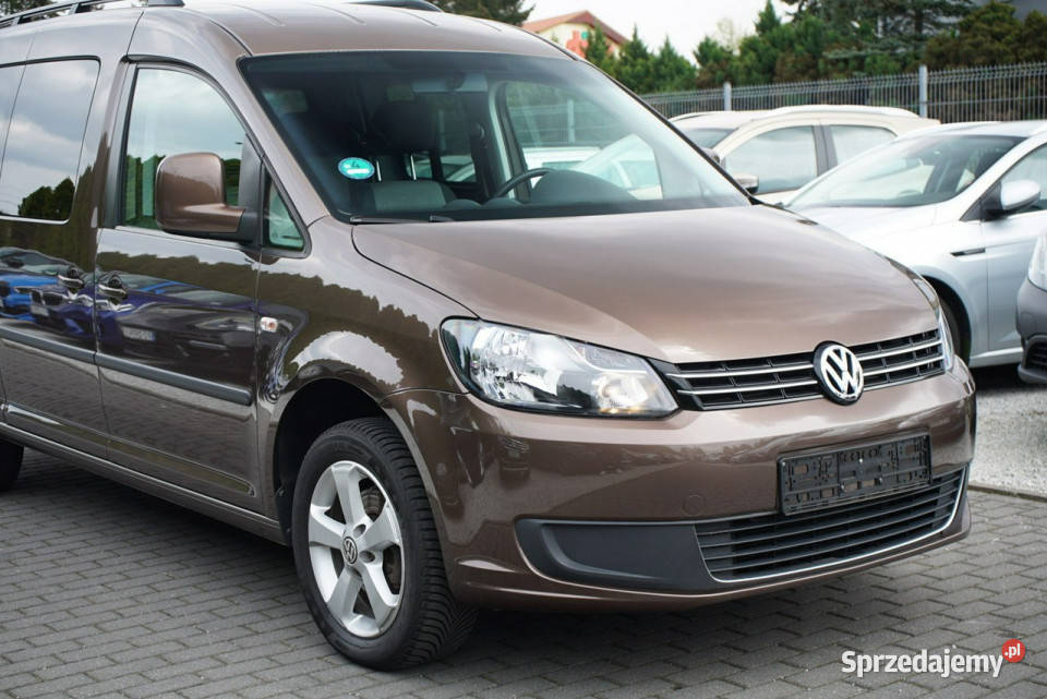 Volkswagen Caddy 16 TDI 5os MAXI Niski przebieg Baranowo