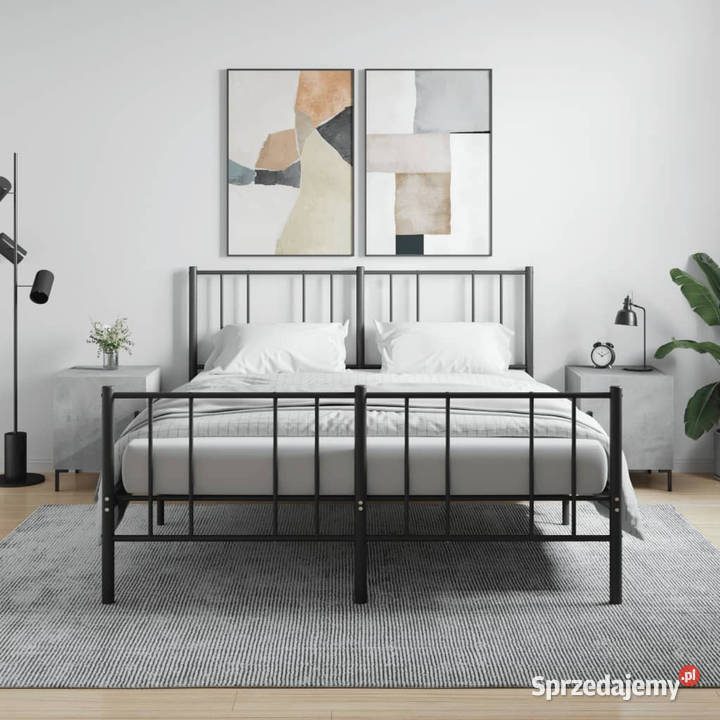 Szafki nocne 2 szarość betonu 40x40x50 WM827573 mazowieckie Warszawa