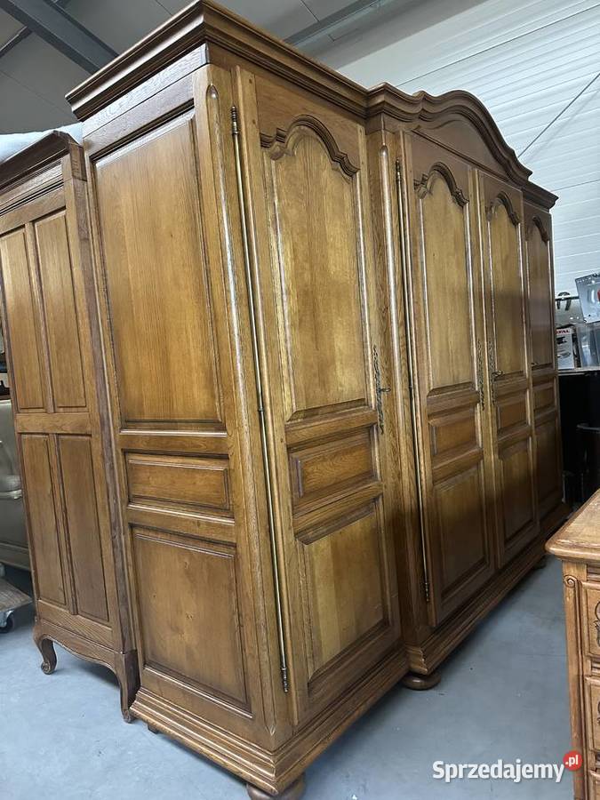 Dębowa szafa 275 rustykalna 100 drewno Sławoszewek sprzedam