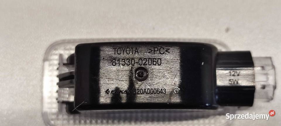 MAZDA 2 TOYOTA YARIS IV LAMPKA KABINY 8133002060 dolnośląskie