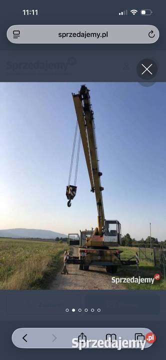 Dzwig Jelcz 10 TON dolnośląskie Międzylesie