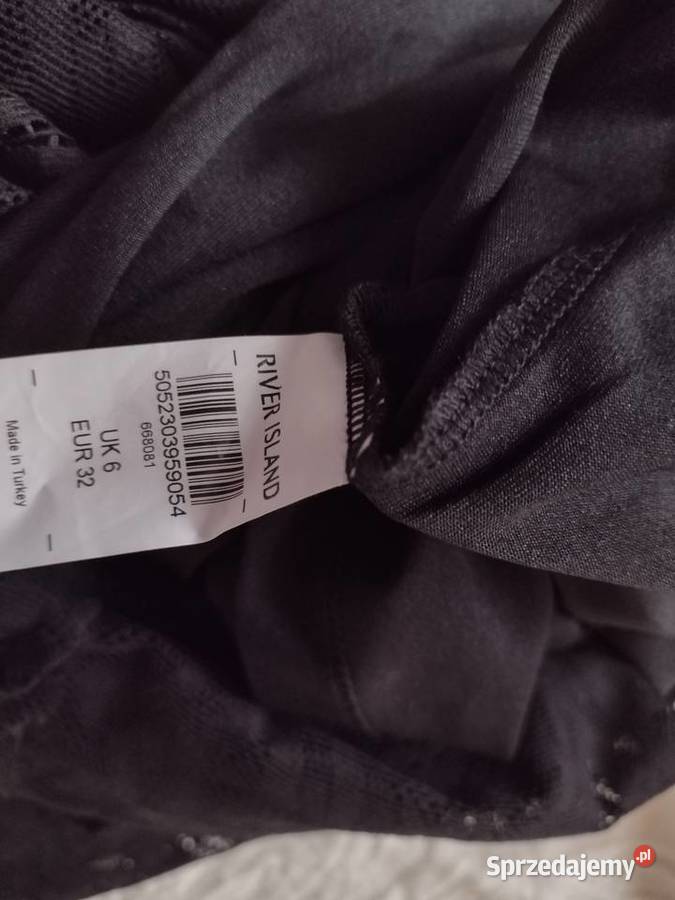 XXS32 RIVER ISLANDCzarnadługa sukienka Spódnice i sukienki Kraków