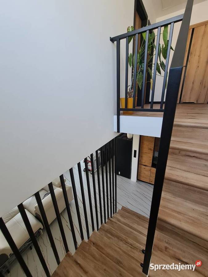 Balustrada Harfowa LOFT Lamele Stalowe pod Tczew