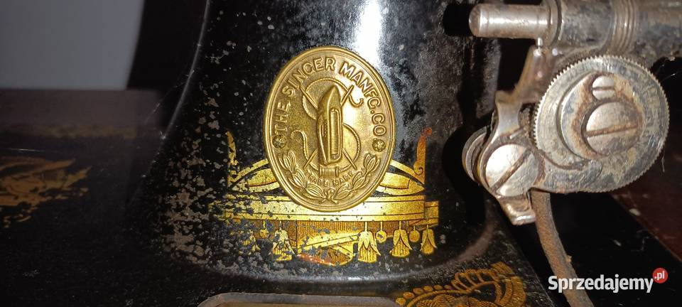 Maszyna do szycia Singer z akcesoriami oryginał Bogucin sprzedam