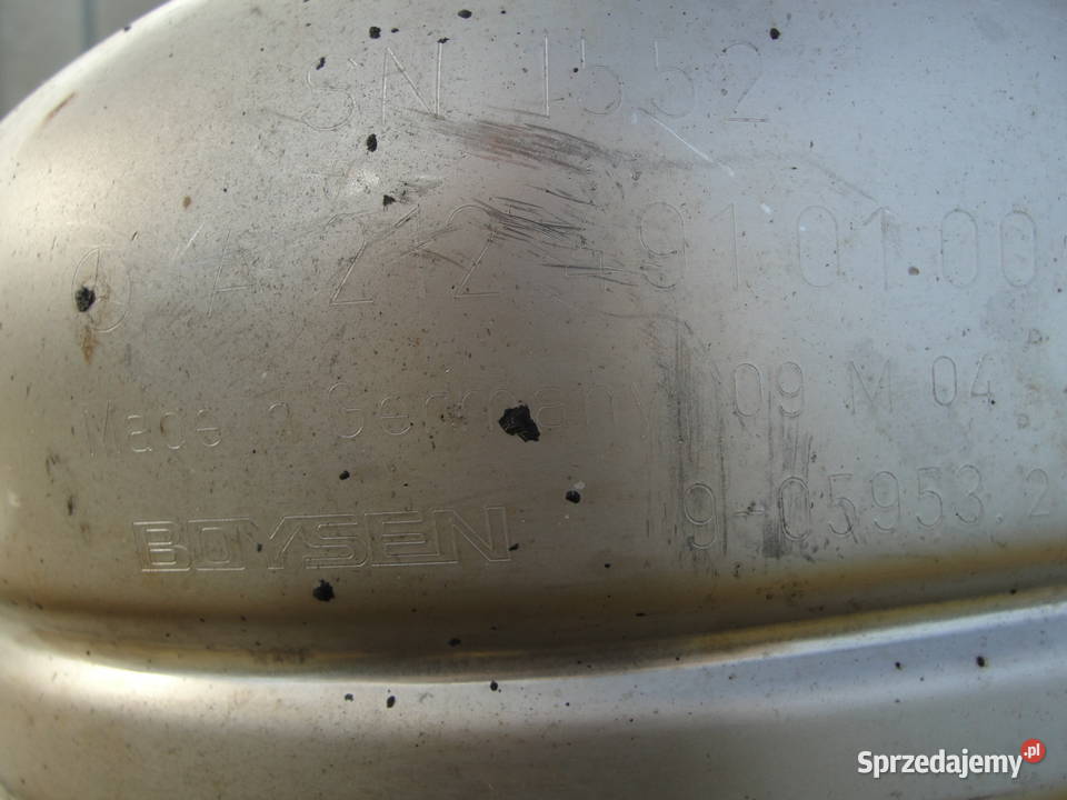 TŁUMIK KOŃCOWY MERCEDES W212 350 300 cdi osobowe