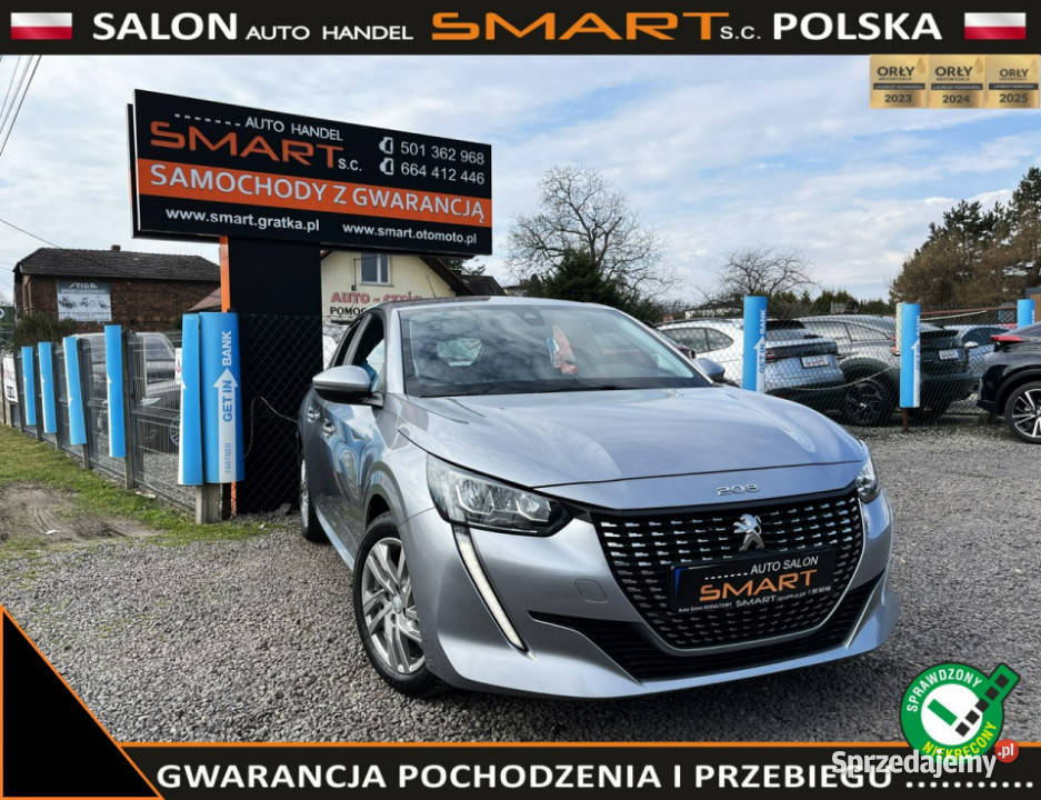 Peugeot 208 Salon Bezwypadek Serwisowany FV 23 czujnik parkowania śląskie Rydułtowy sprzedam