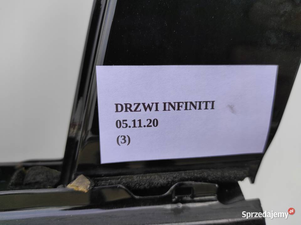 DRZWI LEWY PRZÓD LEWE PRZEDNIE INFINITI Q70 Karoseria Nowy Tomyśl sprzedam