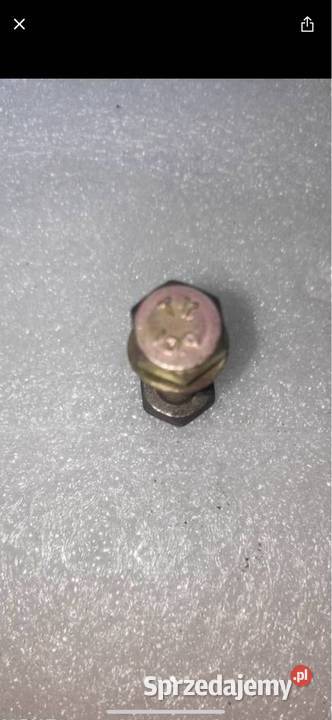 Śruba M8 x 27 mm utwardzona 109 ocynk na klucz śląskie Gliwice
