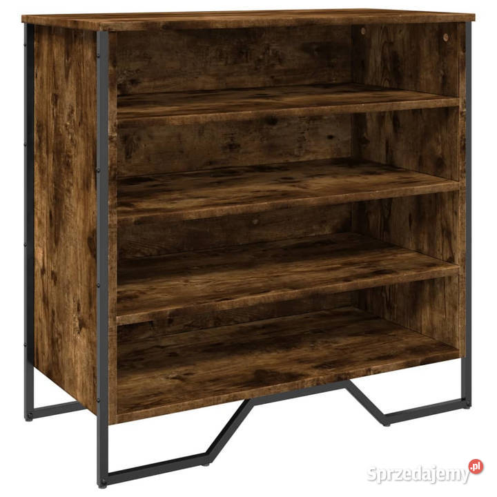 Półka na buty przydymiony dąb 80x38x78 WM848651 Warszawa