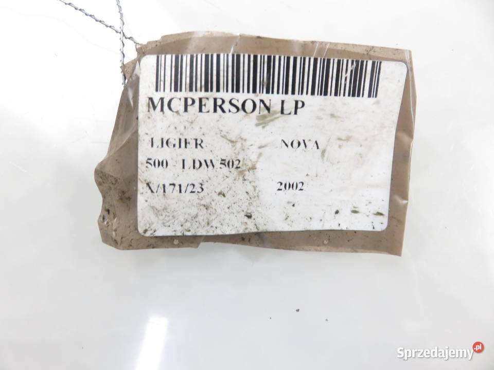 MCPERSON PRZEDNI LIGIER NOVA Lombardini FOCS 500