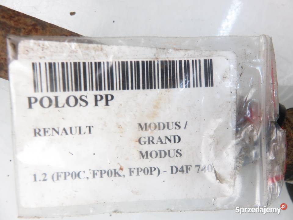 PÓŁOŚ PRAWA PRZEDNIA RENAULT MODUS 12 8200378880 osobowe