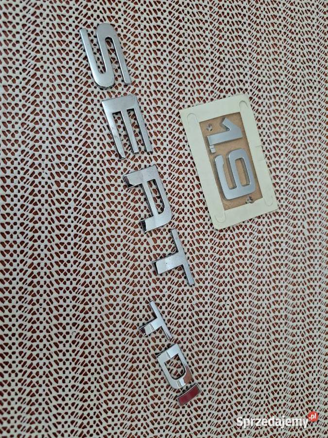 Logo emblemat napis Seat 19 TDi Radom