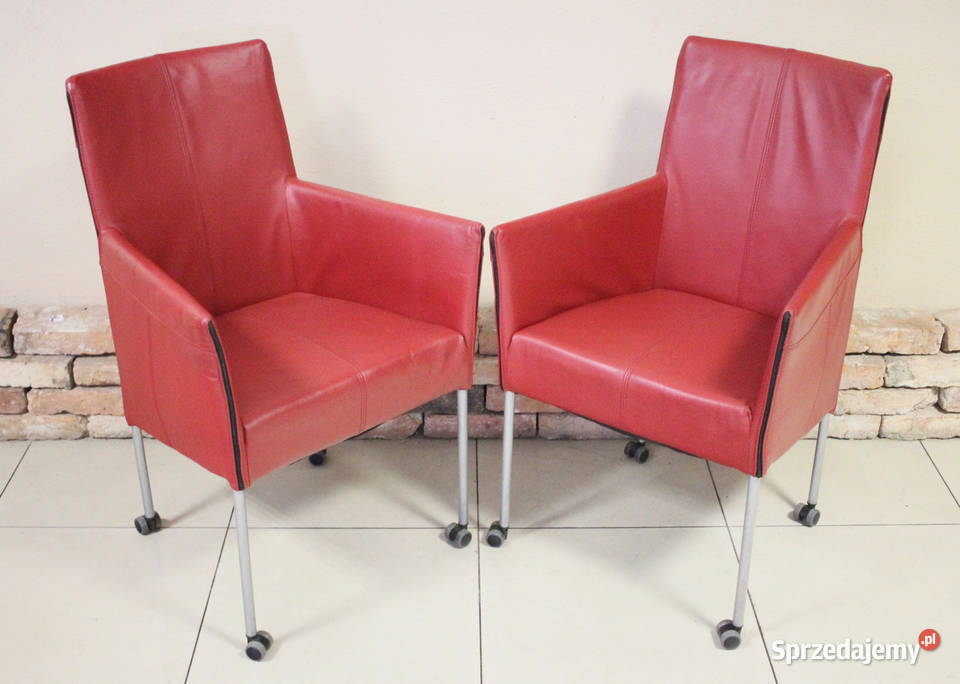 Zestaw 4 foteli ładne obicie w stylu PRL