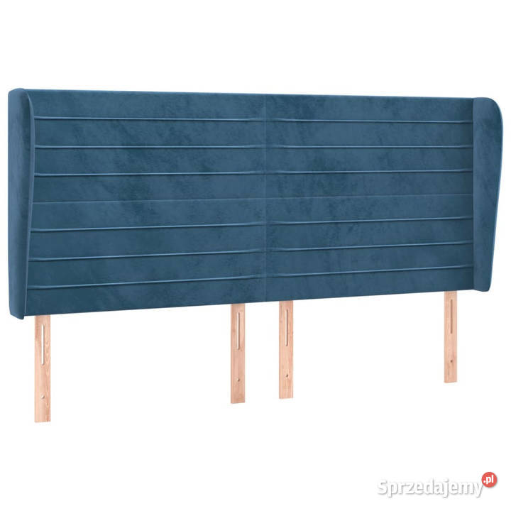 Zagłówek uszak ciemnoniebieski 203x23x118128 Warszawa