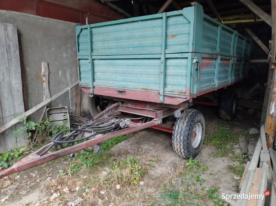 Przyczepa wywrotka 6 t Czarna Białostocka nieuszkodzony sprzedam