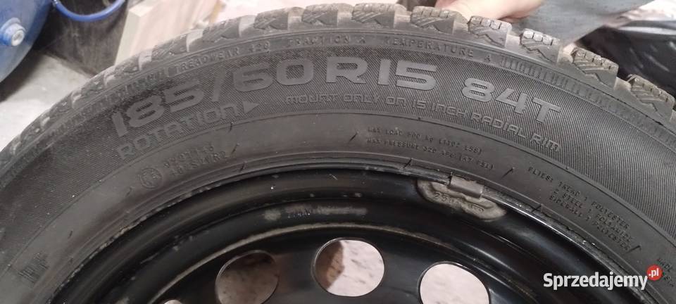 Opony zimowe na felgach 4x1143 R15 Świętochłowice