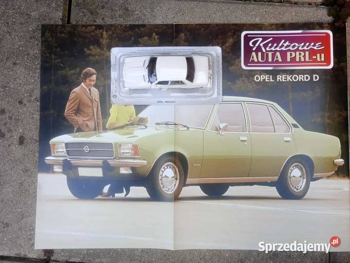 OPEL REKORD D Kultowe auta PRL model deagostini Modelarstwo