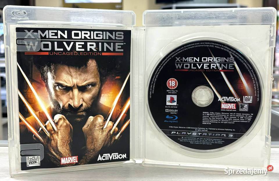 Gra 3 Xmen Origins Wolverine Uncaged Edition Sony Playstation 3 Elbląg