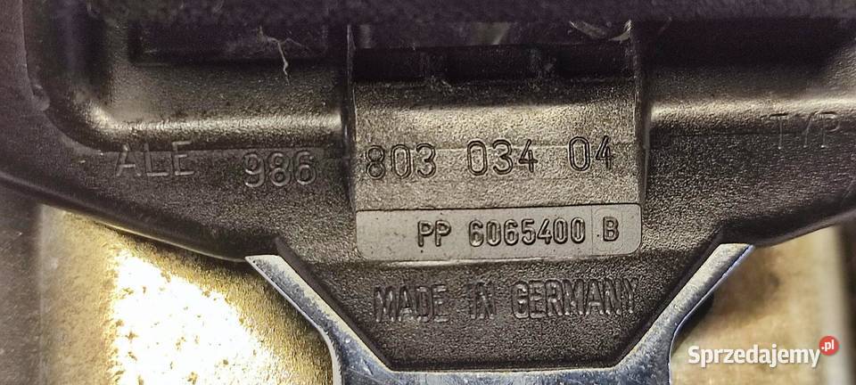 PORSCHE BOXSTER 986 PAS BEZPIECZEŃSTWA PRAWY