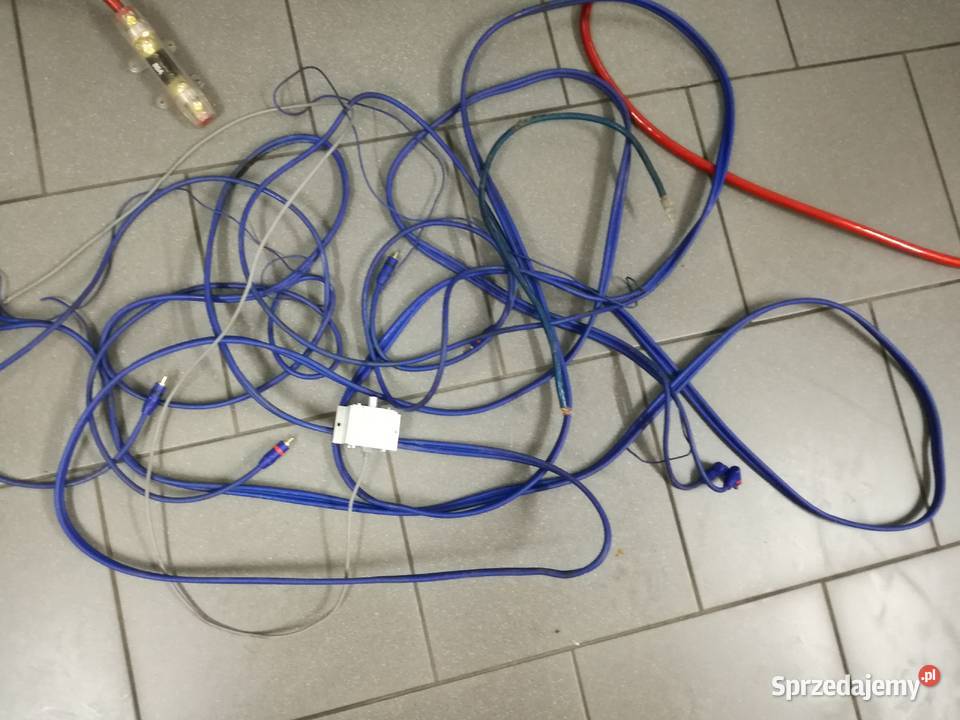 Okablowanie do auta subwoofer wzmacniacz radio i Włocławek