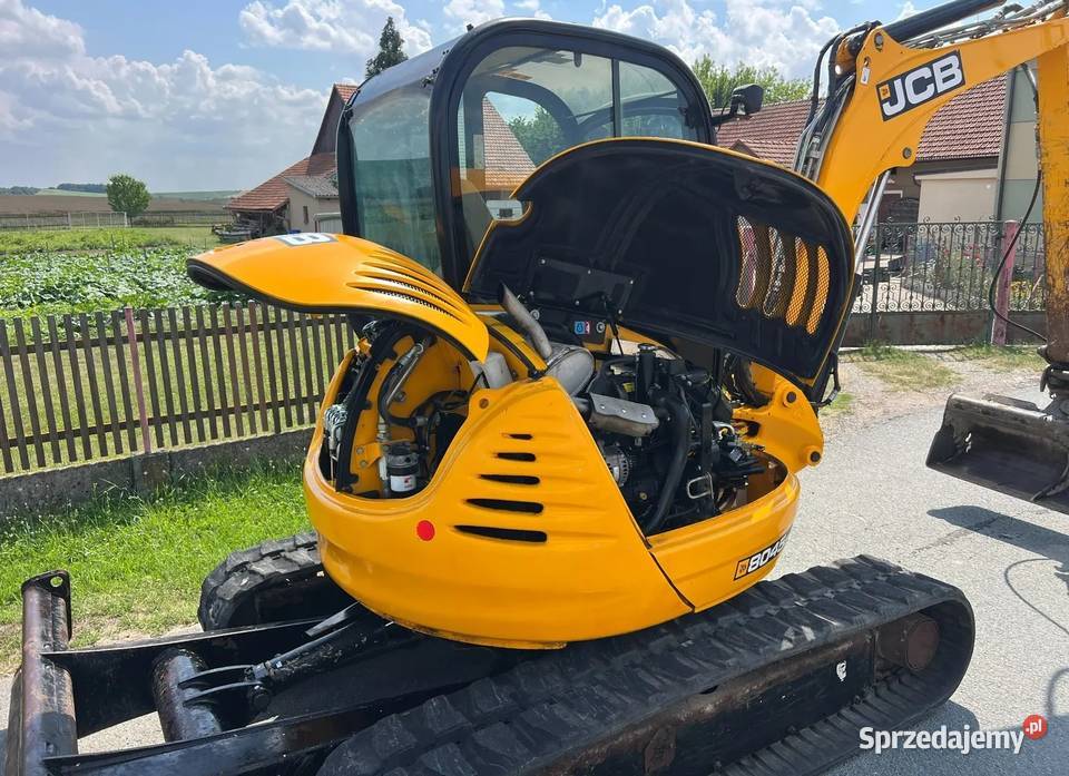koparka JCB 8045 ZTS3 łyżki w zestawie dolnośląskie Wrocław