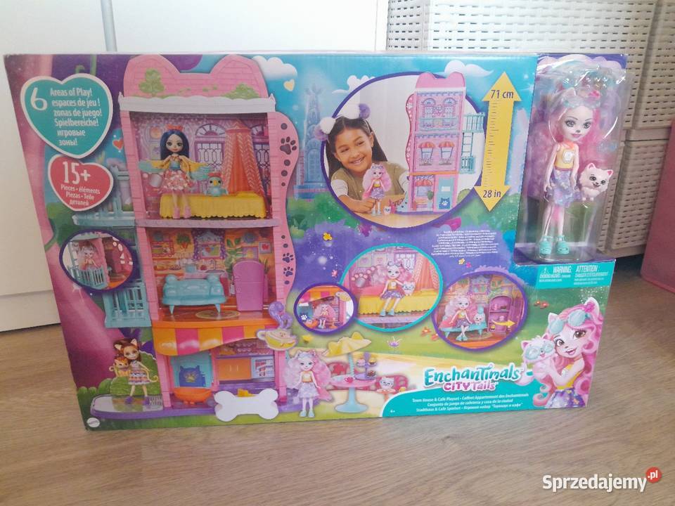 Nowy domek miejski Enchantimals lalka i Inowrocław
