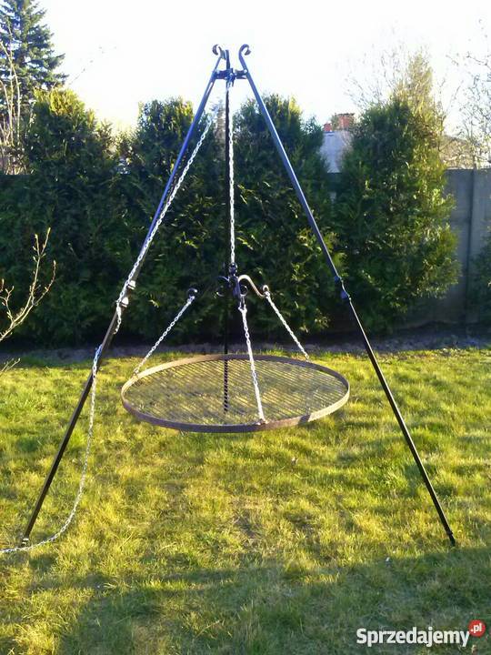 Grill kuty na trójnogu o wysokosci 225 z rusztem Częstochowa