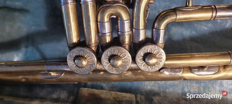 Trąbka in B z klawiaturą obrotową Bąków sprzedam